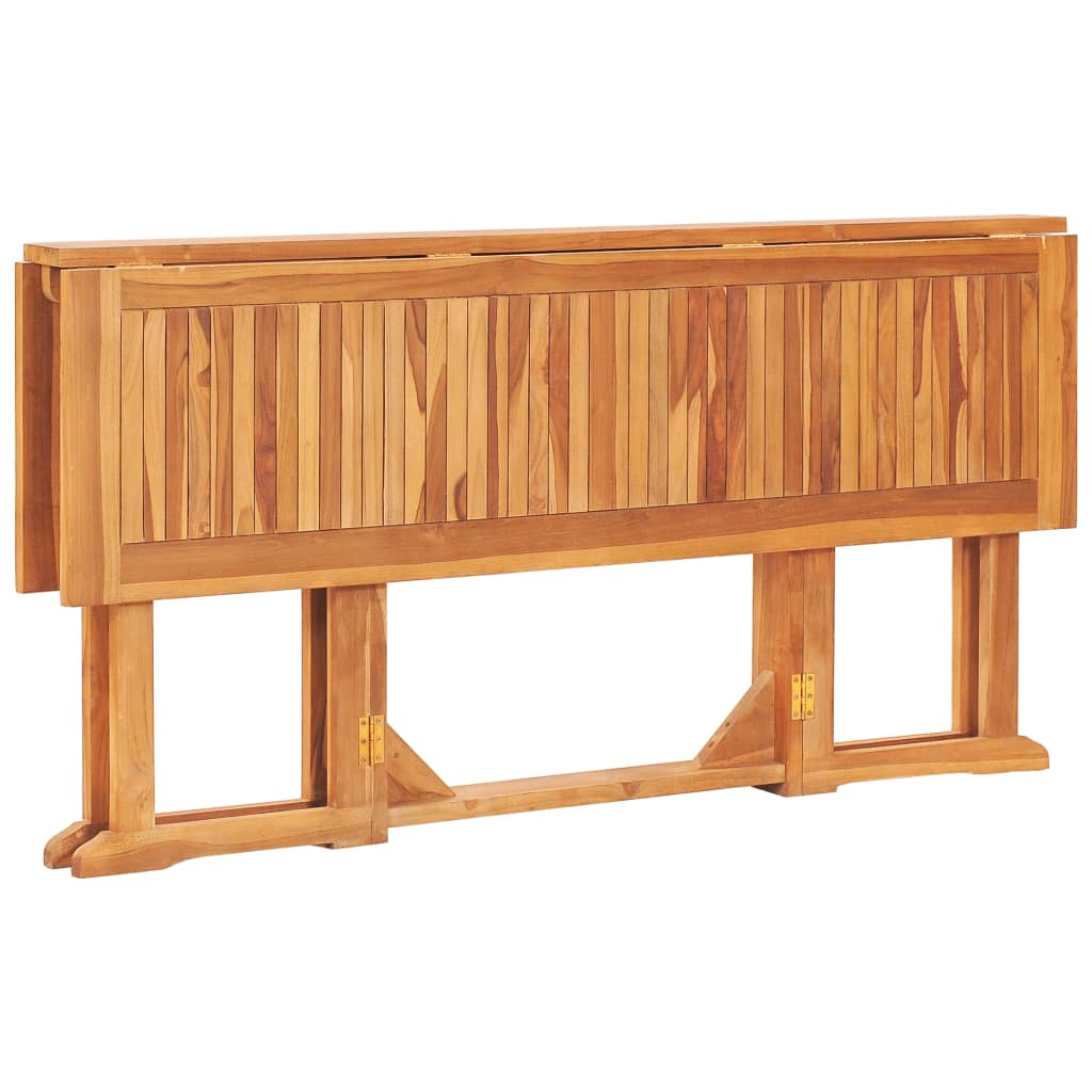 7-Delige Tuinset Inklapbaar Massief Teakhout 150 X 90 X 75 Cm