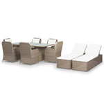 9-Delige Tuinset Poly Rattan