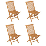 -Delige Tuinset Massief Teakhout