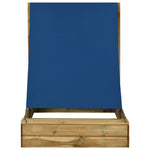 Zandbak Met Dak Geïmpregneerd Grenenhout