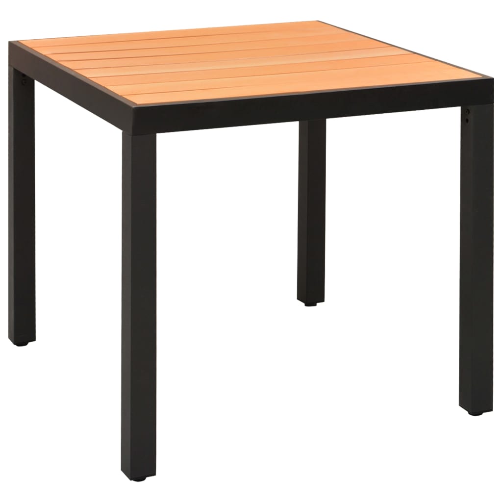 3-Delige Tuinset Zwart En Bruin