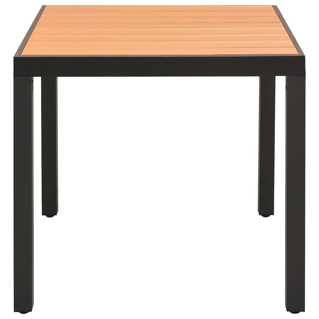 3-Delige Tuinset Zwart En Bruin