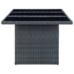 -Delige Tuinset Met Kussens Poly Rattan