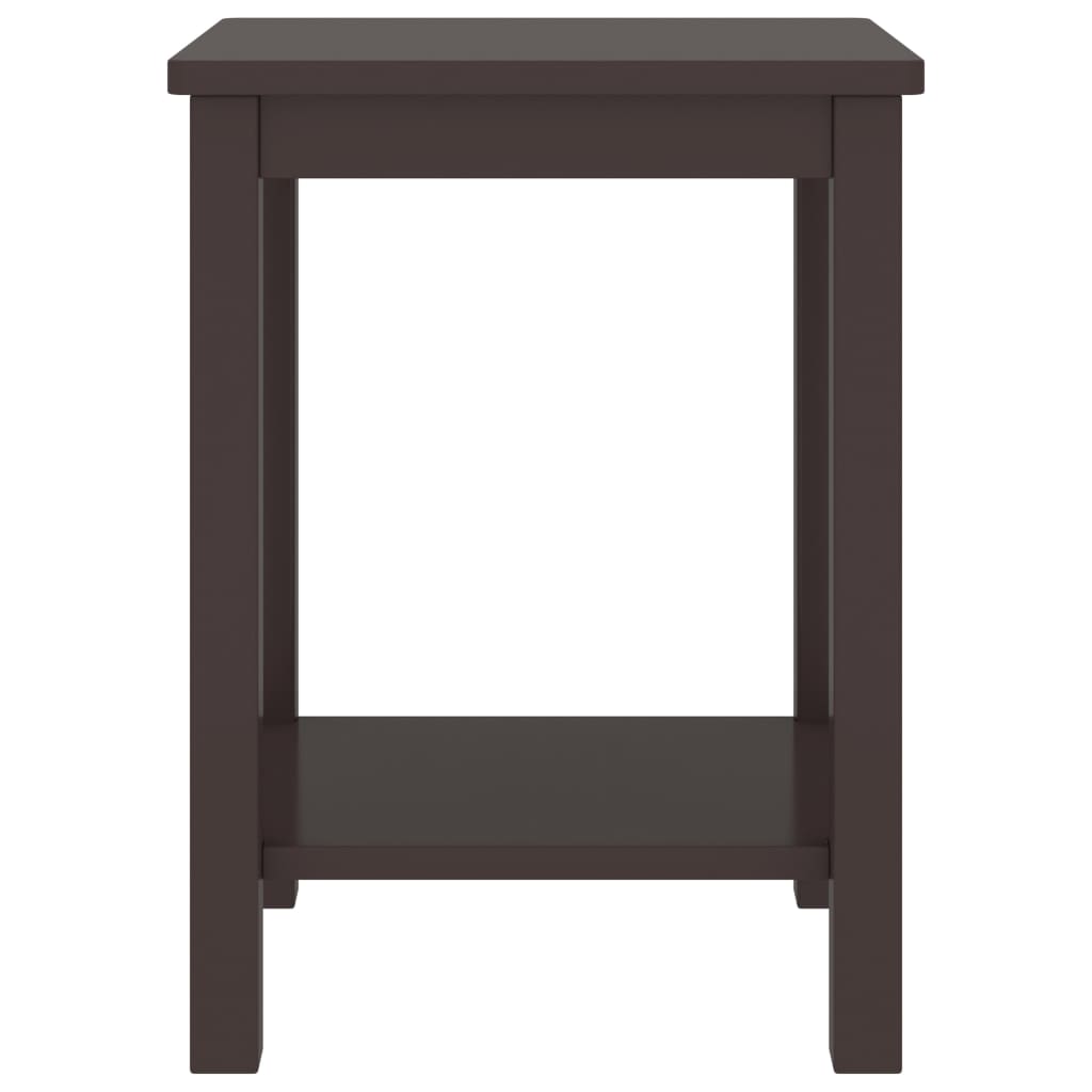 Nachtkastje 35X30X47 Cm Massief Grenenhout