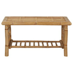 -Delige Loungeset Met Kussens Bamboe