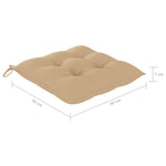 Tuinstoelen Met Tafeltje En Kussens Massief Acaciahout