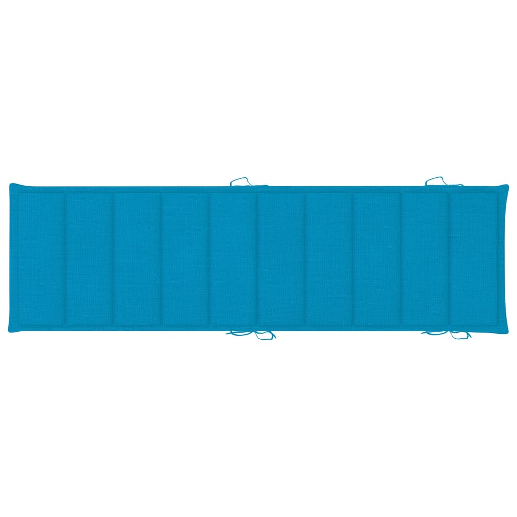 Ligbed Met Kussen Massief Acaciahout