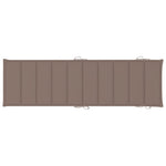 Ligbed Met Kussen Massief Acaciahout