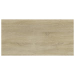 Wandschappen 40X20X1,5 Cm Bewerkt Hout Kleurig Sonoma Eiken