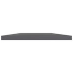 Wandschappen 40X30X1,5 Cm Bewerkt Hout Hoogglans Grijs