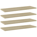 Wandschappen 40X20X1,5 Cm Bewerkt Hout Kleurig Sonoma Eiken