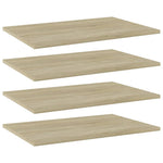 Wandschappen 40X20X1,5 Cm Bewerkt Hout Kleurig Sonoma Eiken