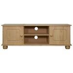 Tv-Meubel 5X29X40 Cm Massief Grenenhout