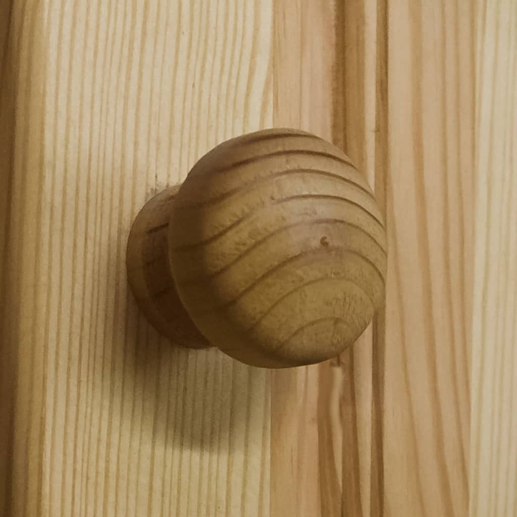 Tv-Meubel 5X29X40 Cm Massief Grenenhout