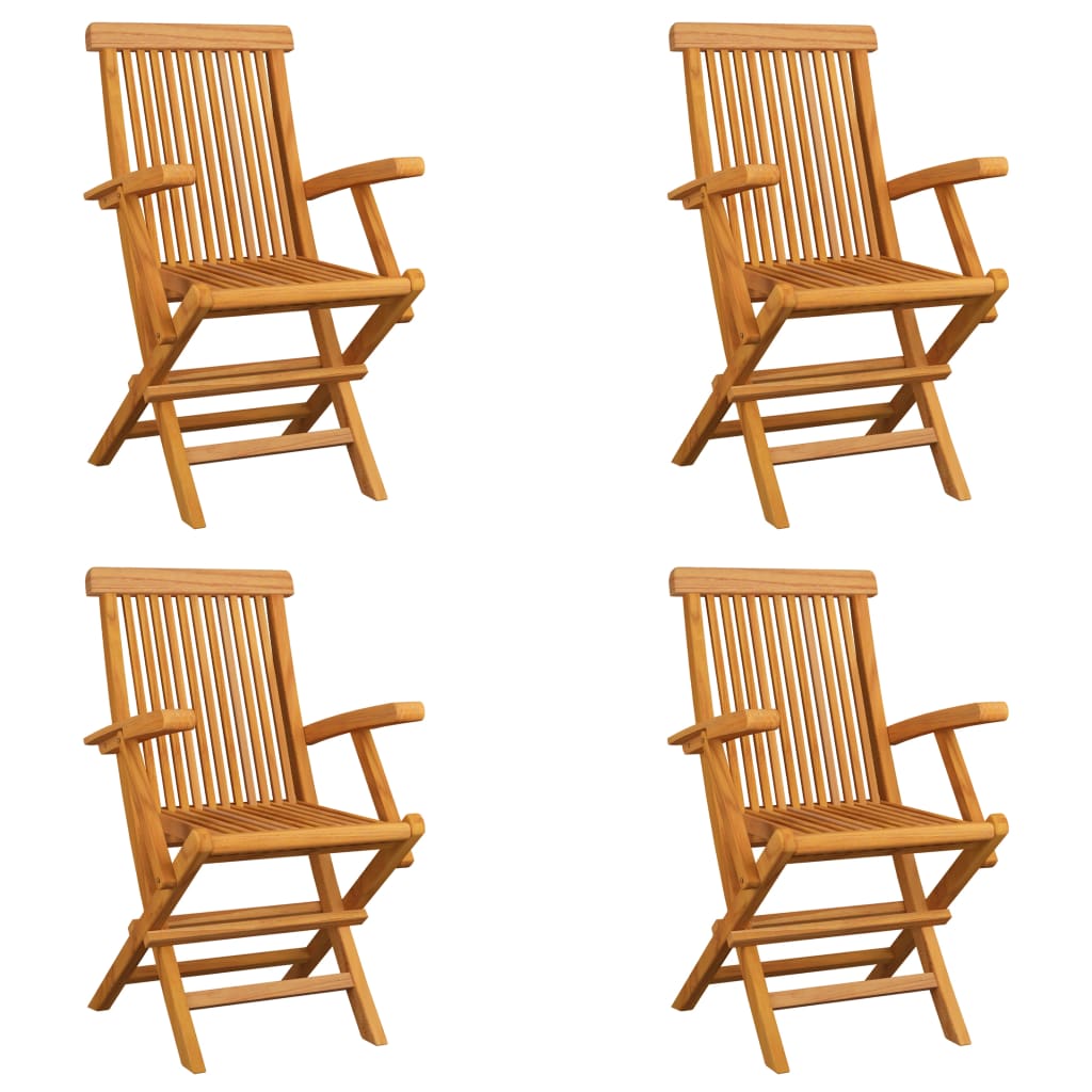 Tuinstoelen Inklapbaar Massief Teakhout