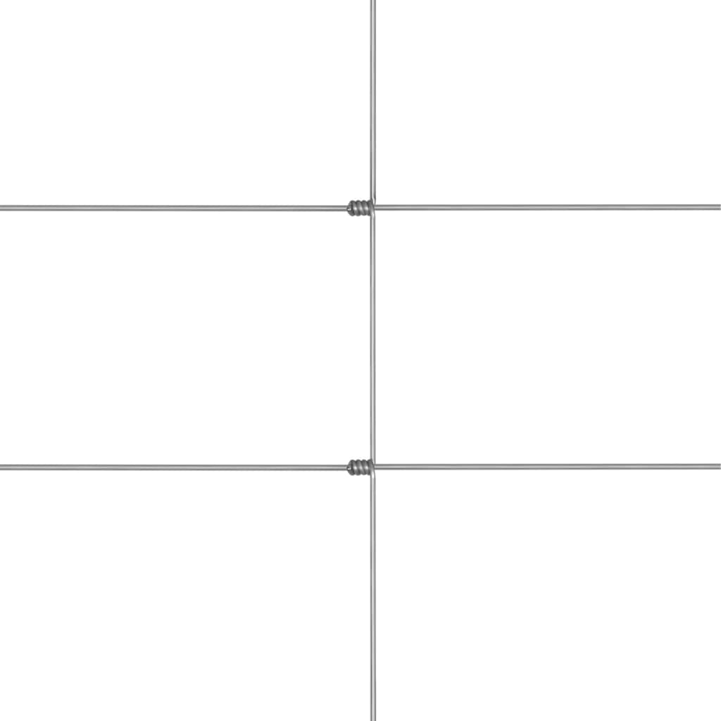 Hek 50X1,5 M Gegalvaniseerd Staal Zilverkleurig