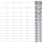 Hek 50X1,5 M Gegalvaniseerd Staal Zilverkleurig