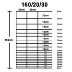 Hek 50X1,6 M Gegalvaniseerd Staal Zilverkleurig Zwart