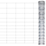 Hek 50 M 150 Cm Gegalvaniseerd Staal Zilverkleurig