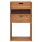 Opbergkast 40X30X76 Cm Massief Teakhout