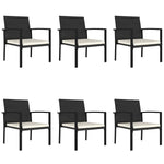 -Delige Tuinset Poly Rattan