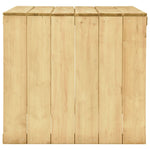 7-Delige Tuinset Met Kussens Geïmpregneerd Grenenhout