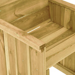 7-Delige Tuinset Met Kussens Geïmpregneerd Grenenhout