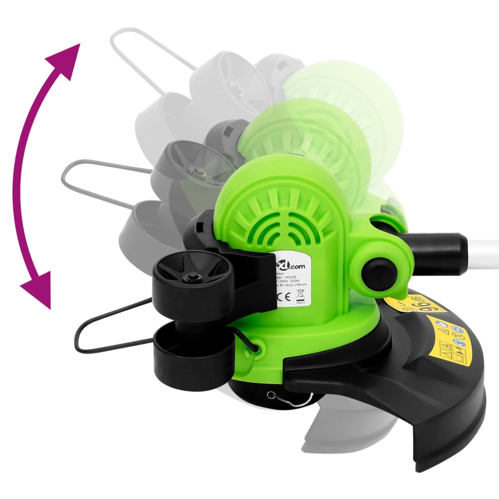 Grastrimmer Elektrisch Telescopisch 29 Cm 550 W