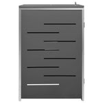 Containerberging Enkel 69X77,5X112,5 Cm Roestvrij Staal