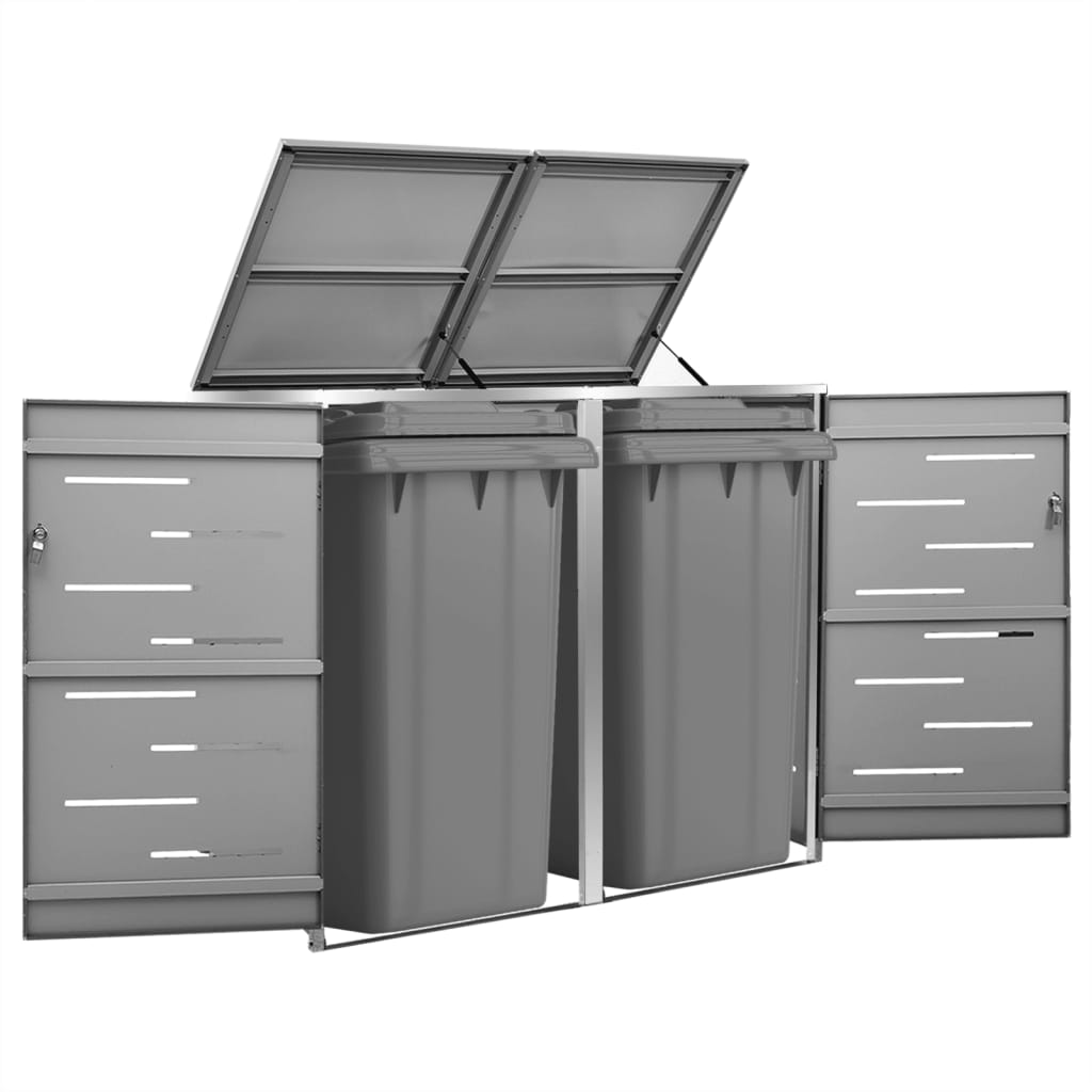 Containerberging Enkel 69X77,5X112,5 Cm Roestvrij Staal