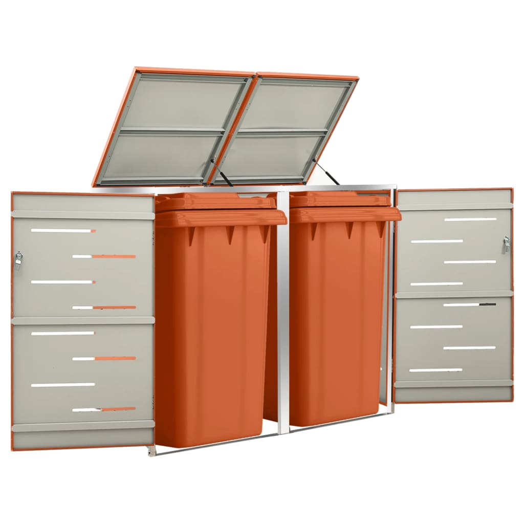 Containerberging Enkel 69X77,5X112,5 Cm Roestvrij Staal