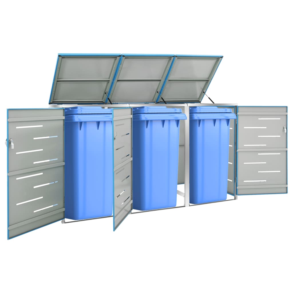 Containerberging Enkel 69X77,5X112,5 Cm Roestvrij Staal