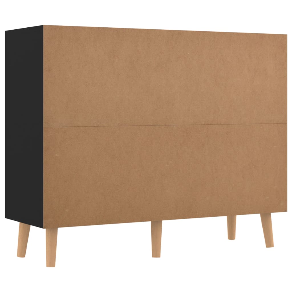 Dressoir 90X30X72 Bewerkt Hout
