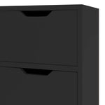 Dressoir 90X30X72 Bewerkt Hout