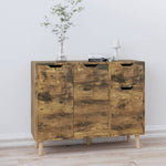 Dressoir 90X30X72 Bewerkt Hout