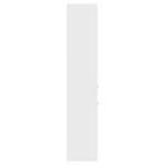 Boekenkast 40X35X180 Cm Bewerkt Hout