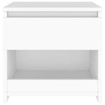 Nachtkastje 40X30X39 Cm Bewerkt Hout