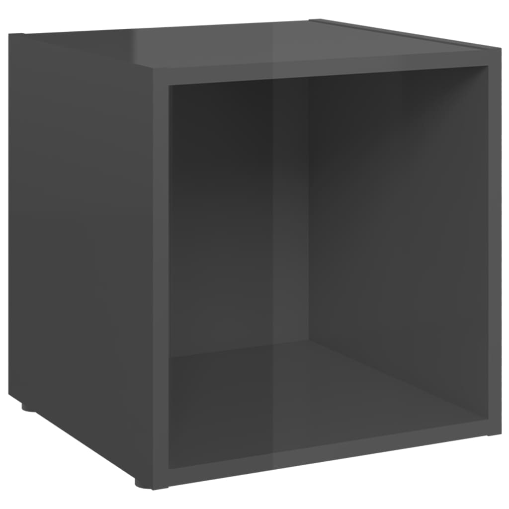 Tv-Meubel 37X35X37 Cm Bewerkt Hout