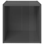 Tv-Meubel 37X35X37 Cm Bewerkt Hout