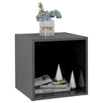 Tv-Meubel 37X35X37 Cm Bewerkt Hout
