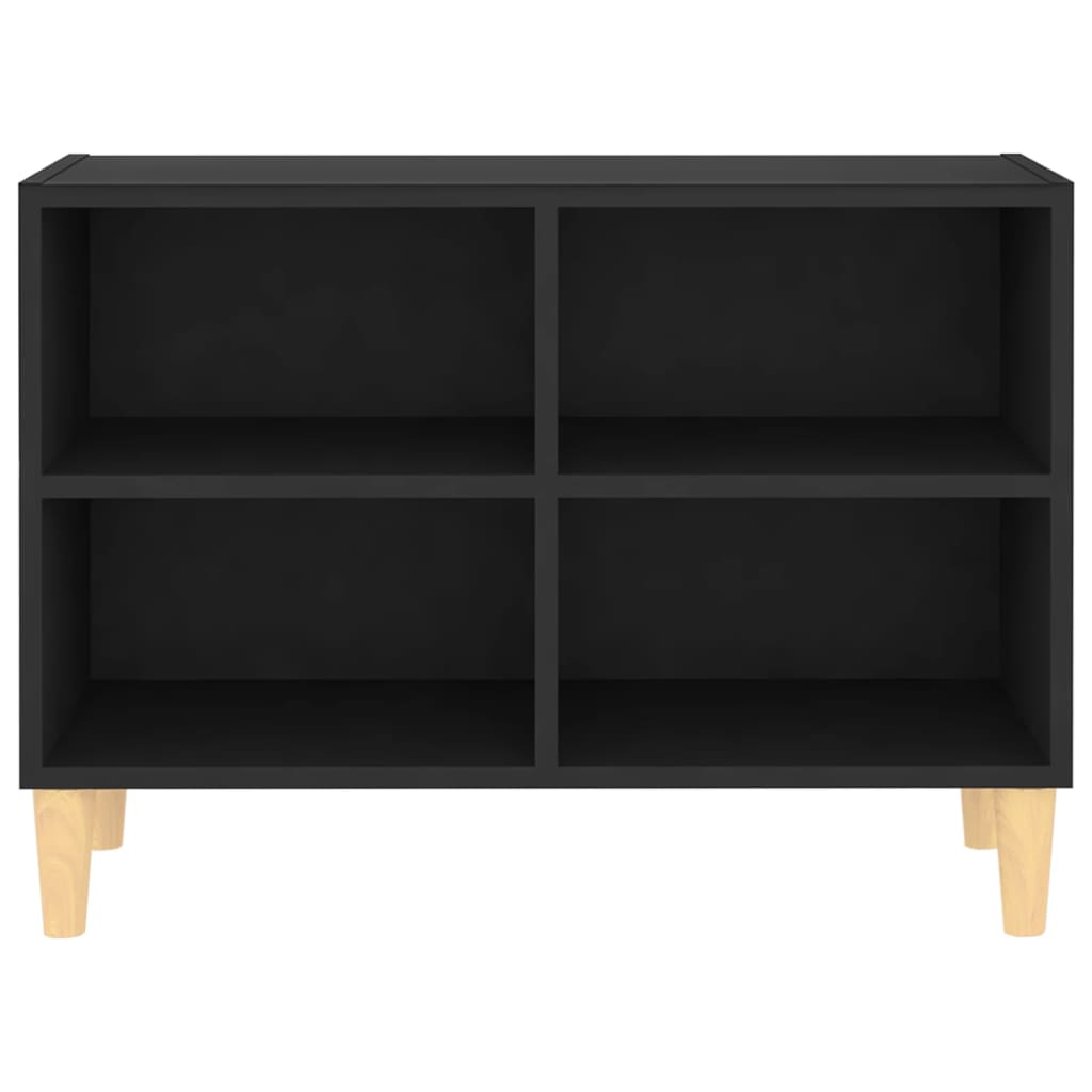Tv-Meubel Met Massief Houten Poten 69,5X30X50 Cm