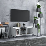 Tv-Meubel Met Metalen Poten 03,5X35X50 Cm