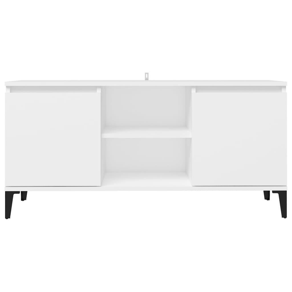 Tv-Meubel Met Metalen Poten 03,5X35X50 Cm