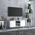 Tv-Meubel Met Metalen Poten 03,5X35X50 Cm