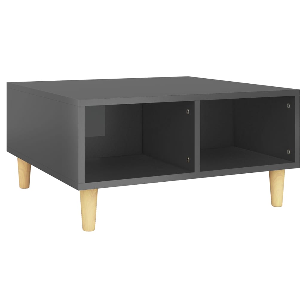 Salontafel 60X60X30 Cm Bewerkt Hout