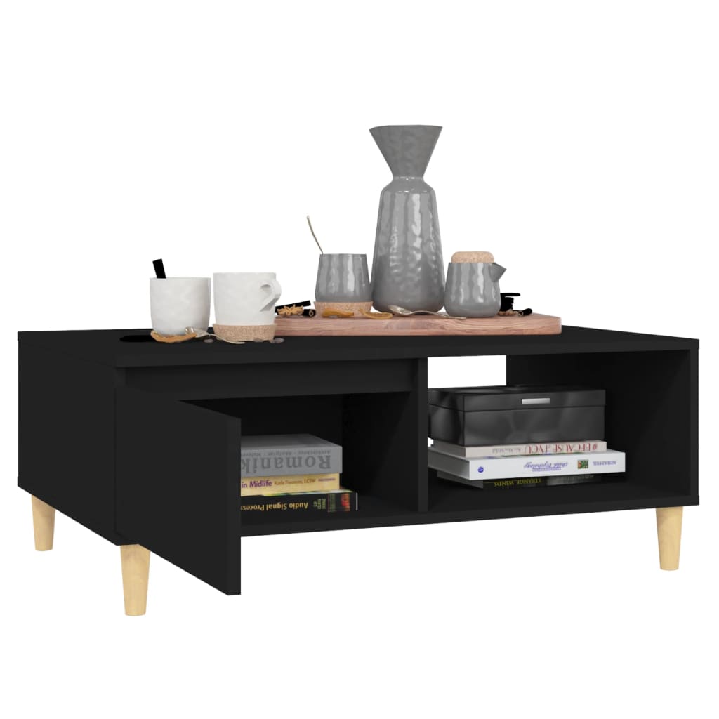 Salontafel 90X60X35 Cm Bewerkt Hout