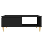 Salontafel 90X60X35 Cm Bewerkt Hout