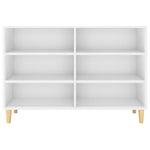 Dressoir 103,5X35X70 Cm Bewerkt Hout