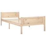 Bedframe Massief Grenenhout