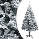Kunstkerstboom Met Sneeuwvlokken 300 Cm Pvc Groen